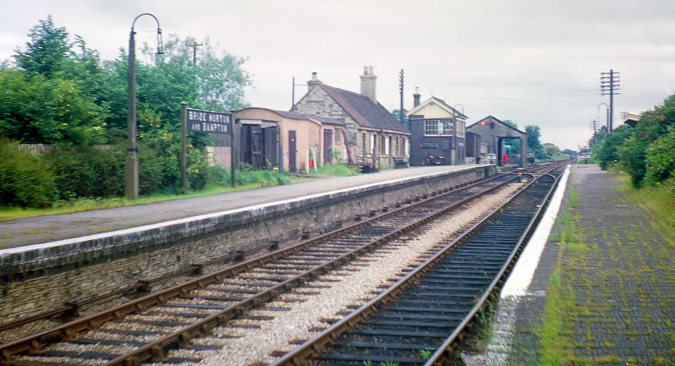 Brize Norton & Bampton station in 1962