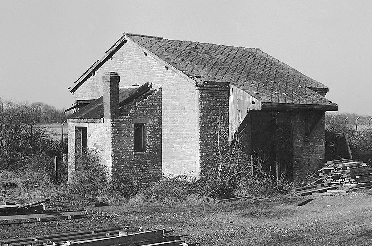Brize Norton & Bampton goods shed in 1978