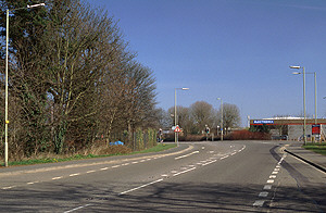 Station Lane, Witney in 2003