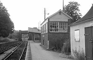 Witney Station after closure